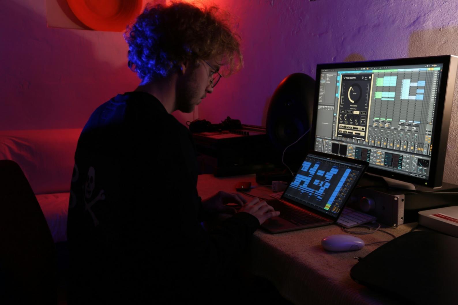Environnement 3D créé par nos étudiants